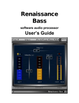 Waves Renaissance Bass Owner's manual