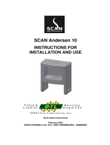 SCAN A10 Instructions For Installation And Use Manual