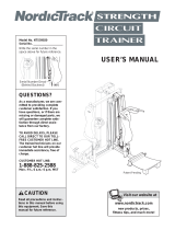 NordicTrack STRENGTH CIRCUIT TRAINER User manual