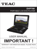 TEAC DVP708 User manual