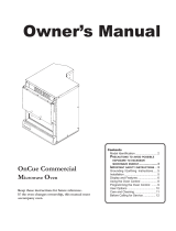 ACP OnCue Commercial Owner's manual