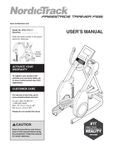 NordicTrack Freestride Trainer FS7i User manual