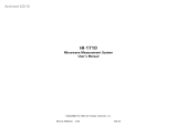 ETS-Lindgren HI-1710 Owner's manual