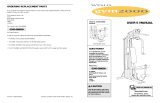 Weslo gym 2000 User manual