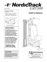 NordicTrack GRT500 NTSY09991 User manual