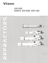 Vixen ED115S Owner's manual