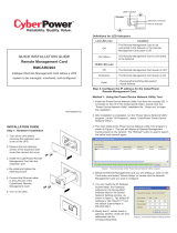 CyberPower RMCARD202 Installation guide