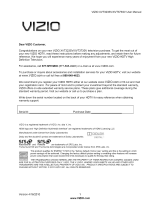 Vizio XVT373SV User manual