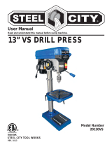 Steel City 20130VS User manual