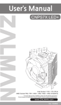 ZALMAN CNPS7X LED+ User manual