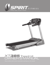 Spirit XT385 Owner's manual