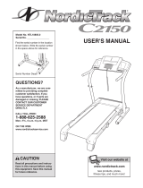 NordicTrack C2200 30600.0 User manual