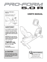 ProForm PFEX74207.1 User manual