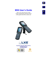 LXE MX6 User manual