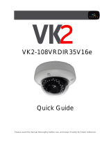 Vista VK2-108VRDIR35V16e Quick Manual