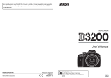 Nikon D3200 User manual