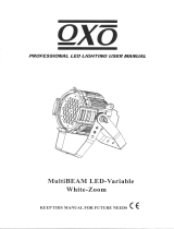 OXO MultiBEAM LED-Variable White-Zoom User Manual/Instructions