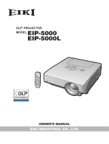 Eiki EIP-5000L User manual
