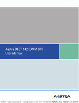 Aastra DECT 142 (OMM SIP) User manual