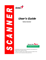 Genius ColorPage-SF600 User manual