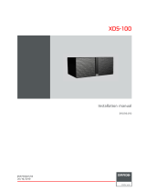 Barco TransForm XDS-100 Installation guide
