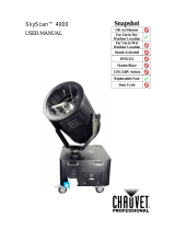 Chauvet Professional SkyScan 4000 User manual
