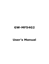Planex GW-MF54G2 User manual