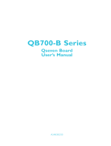 DFI QB700-B User manual