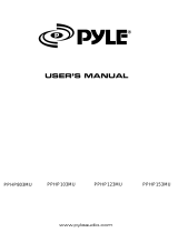 Pyle PPHP123MU User manual