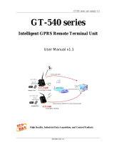 ICP DAS USA GT-540P - Cellular Device Server with GPS User manual