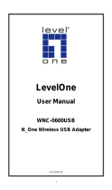 LevelOne WNC-0600USB User manual
