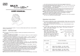 OXO Multi beam Led FCWP User manual