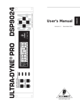 Behringer Ultra-dyne Pro DSP9024 User manual