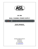 ASL INTERCOM BS 286 User manual