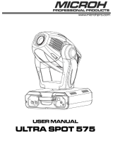Microh ULTRA SPOT 575 User manual