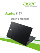 Acer Aspire E5-722 User manual