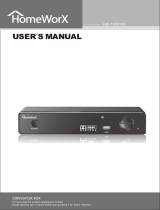 MediaSonic HW-150PVR User manual