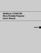 NEC MultiSync LT150 User manual