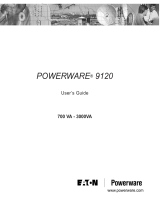 Eaton Powerware 9120 User manual