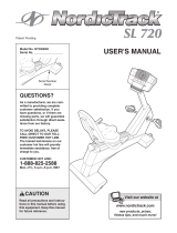 NordicTrack SL 720 User manual