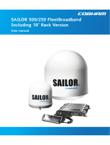 COBHAM Sailor 250 FleetBroadband User manual