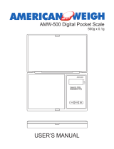 American Weigh AMW-500 User manual