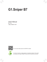 Gigabyte G1.Sniper M7 User manual