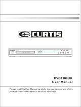 Curtis DVD1100UK User manual