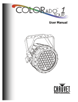 Chauvet Professional COLORado 1 tour User manual