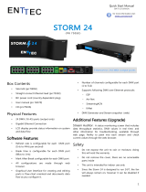 Enttec STORM 24 Quick start guide