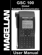 Magellan GSC 100 User manual