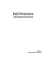 NuVision 52LEDLP Operating Instructions Manual