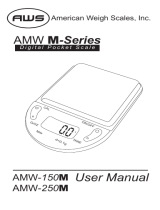 American Weigh Scales AMW-150M User manual