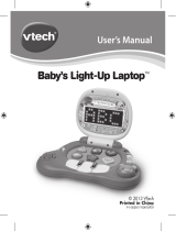VTech Baby’s Light-Up Laptop User manual